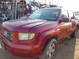 2006 HONDA RIDGELINE RT BURGUNDY 3.5L AT 4WD A18909